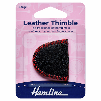 H224 Leather Thimble - Available in Large or Small